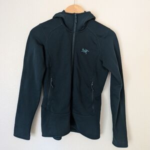 Arcteryx Women’s Size Small Kyanite Hoody Jacket Forest Green